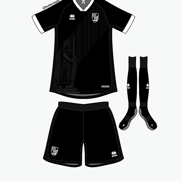 Vitoria SC away kit by @kunkuntoto