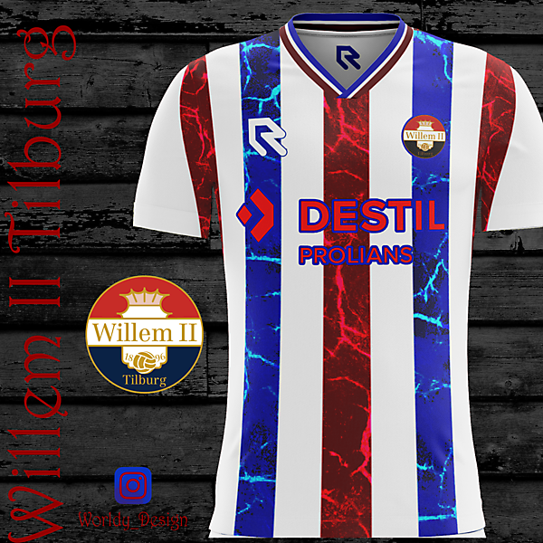 Willem II Tilburg home kit | KOTW | Worldy_Design