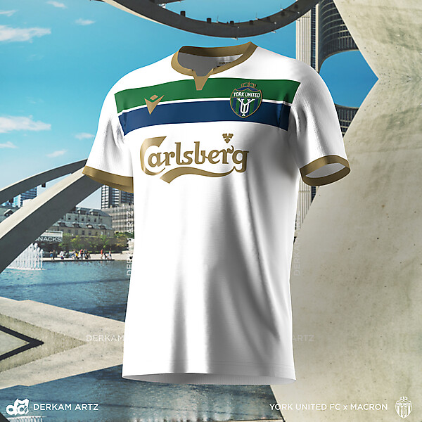York United FC x Macron - Away Kit Concept
