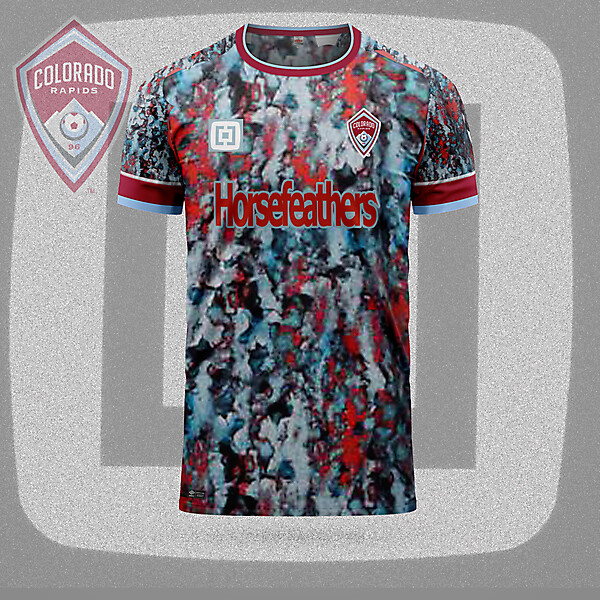 Colorado Rapids change kit x Horsefeathers Ski wear