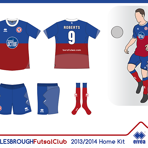 Boro Futsal Home Kit 13/14 (Seconda Proposta)