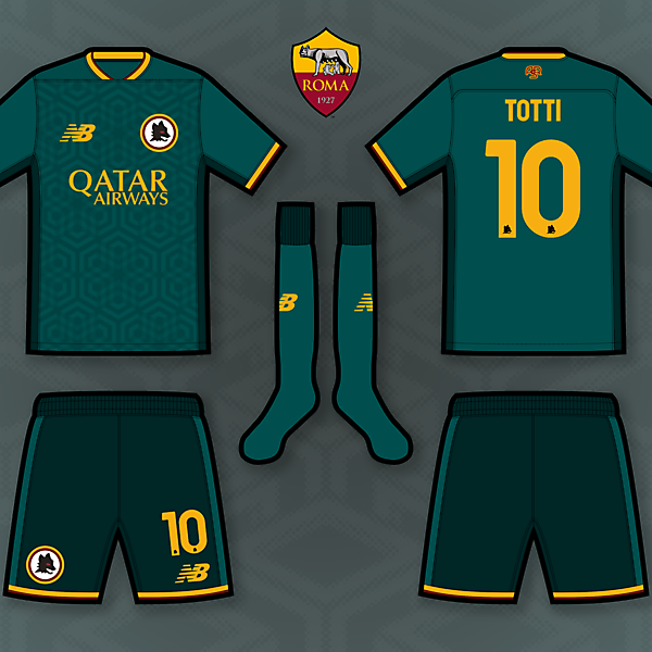 AS Roma - 3rd kit concept