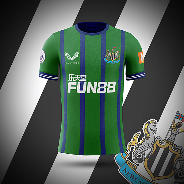 Newcastle Utd Away - Castore 2021/22