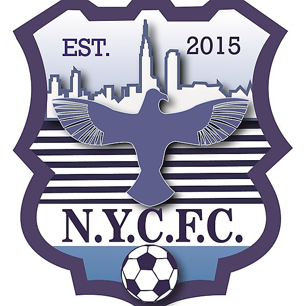 Away kit and logo NYC FC