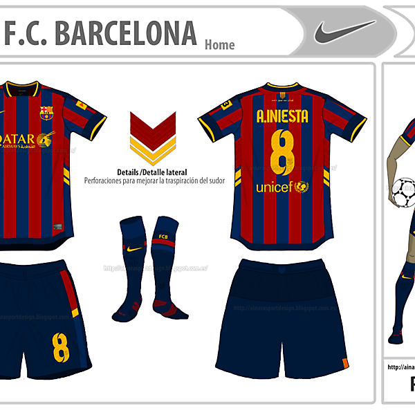 FCB Home-My Nike design 