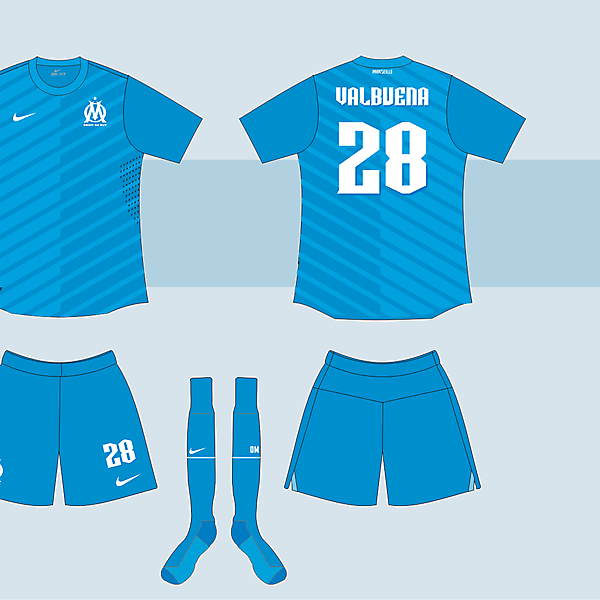 O. Marseille Away kit version 03