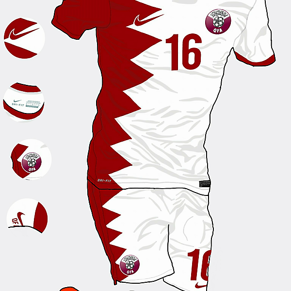 Qatar Away Kit