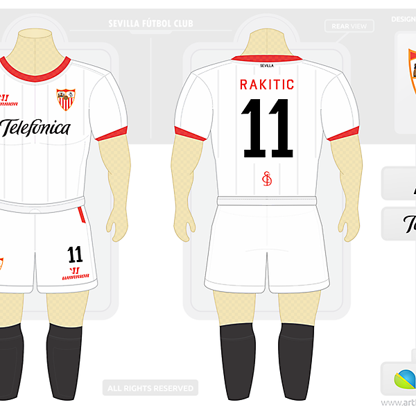 Sevilla Home Kit Warrior