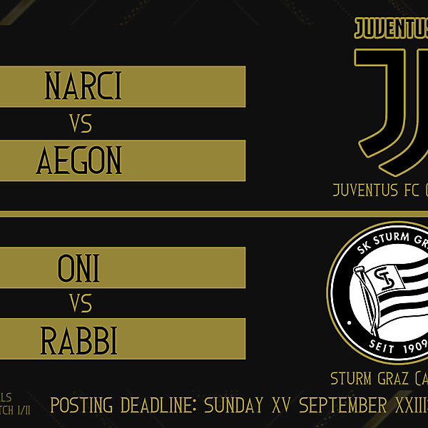 Semifinals Part II - Matches 1 & 2