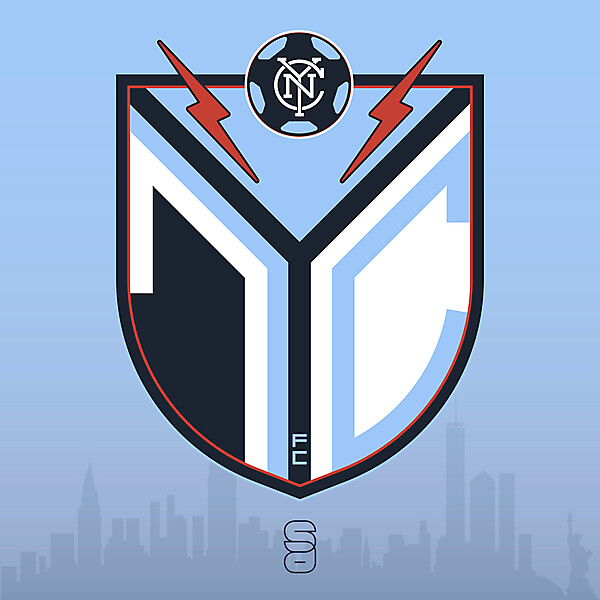 New York City FC Crest Redesign