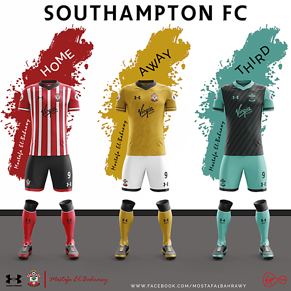 Southampton Fantasy Under Armour Kits (2016-2017) ..