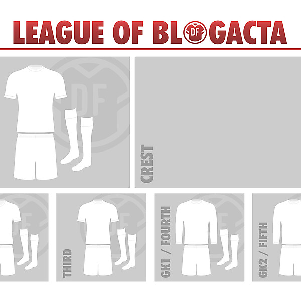 The League of Blogacta Kit and Crest Gallery [CLOSED]