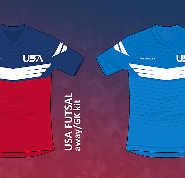 USA Futsal kits V03