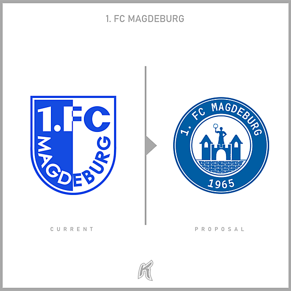 1. FC Magdeburg Logo Redesign