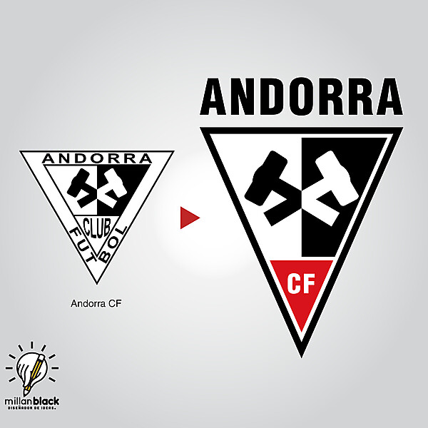 Andorra CF - Badge redesign