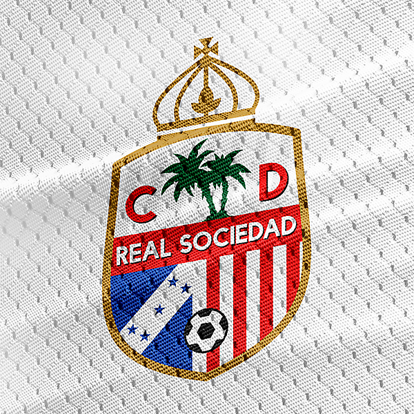 CD Real Sociedad crest on jersey