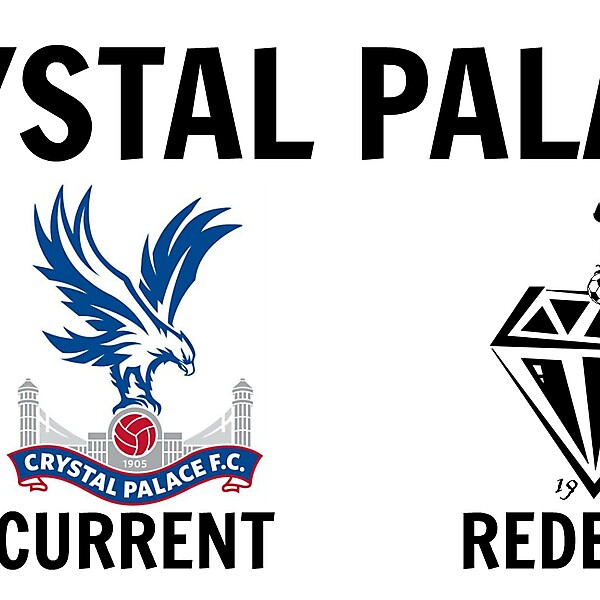 Crystal Palace FC New Logo Design