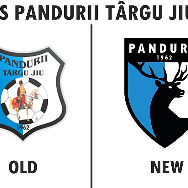 CS Pandurii Târgu Jiu New Logo