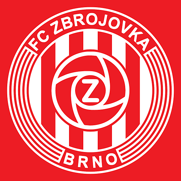 FC Zbrojovka Brno Logo/Crest Redesign Mono