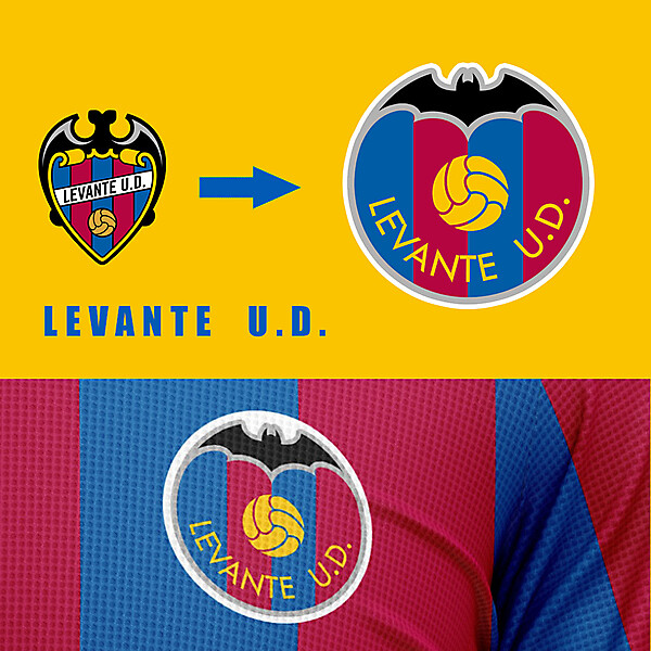 Levante UD Crest Redesign