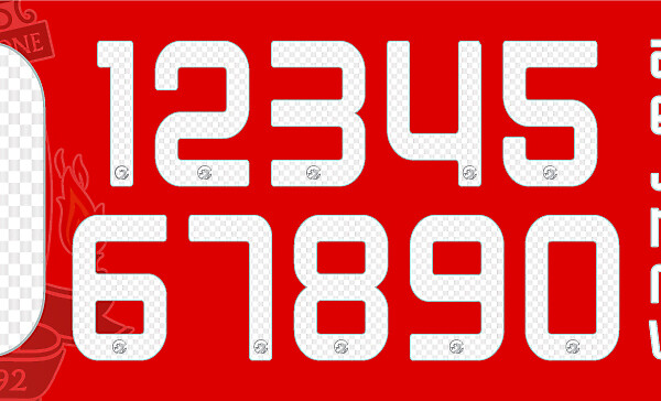 Liverpool Name and Numbers