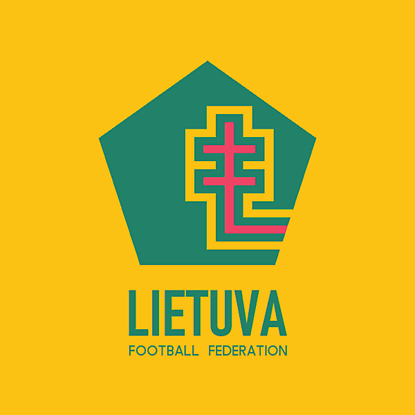 Lietuva football federation logo.