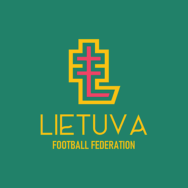 Lietuva football federation logo.