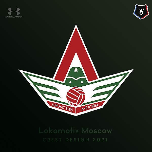 Lokomotiv Moskow Crest Design