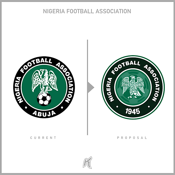 Nigeria FA Logo Redesign