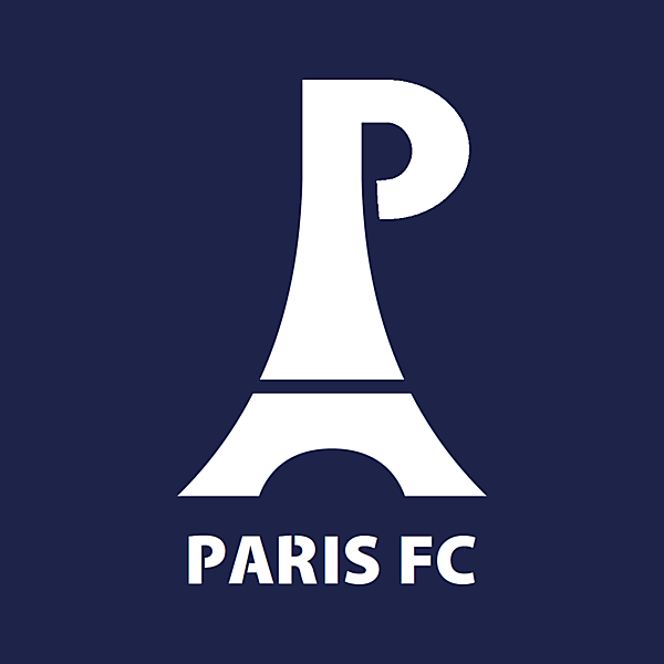 Paris FC alternative logo.