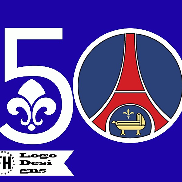PSG 50th Anniversary Crest 1