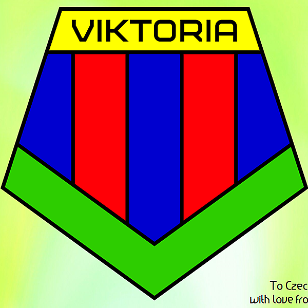 Viktoria Plzen new crest design