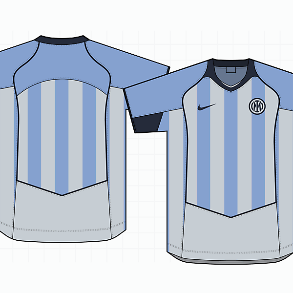 2004 Nike Inspired Inter Milan Training Kit