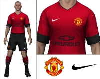 2014/15 Manchester United Home Kit