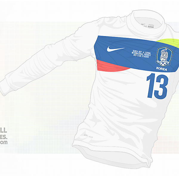 2014 Korea Away Shirt