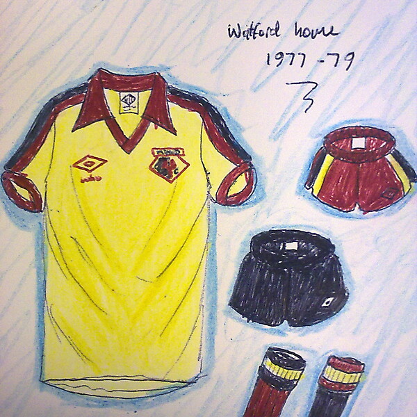 Watford home kits recent history