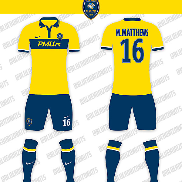  FC Peageois Home Kit