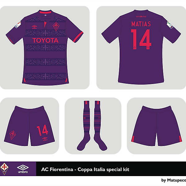 AC Fiorentina Coppa Italia special kit