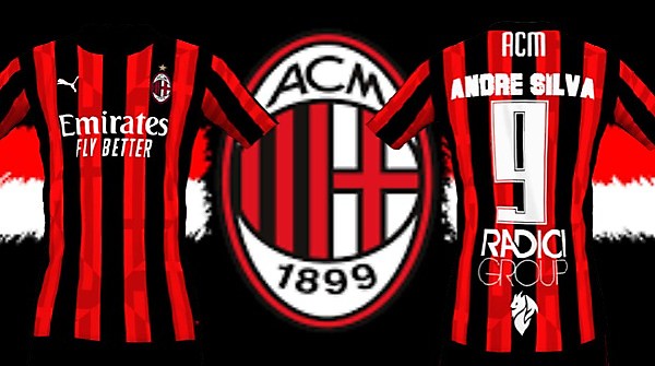 AC MILAN 21-22 FANTASY HOME KIT 