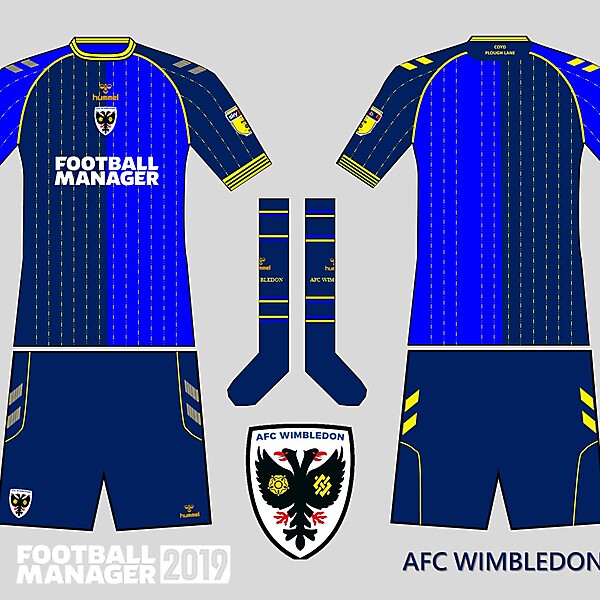 AFC Wimbledon  Home kit 2022/23