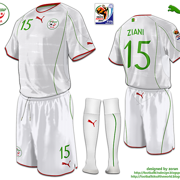 Algeria World Cup 2010 fantasy home