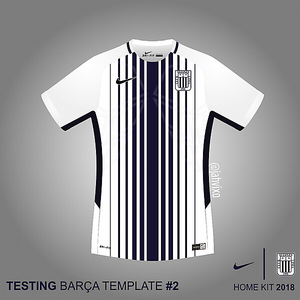Alianza Lima Nike 2018 Barca #2