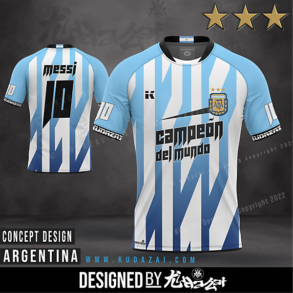 ARGENTINA Campeon del Mundo 2022