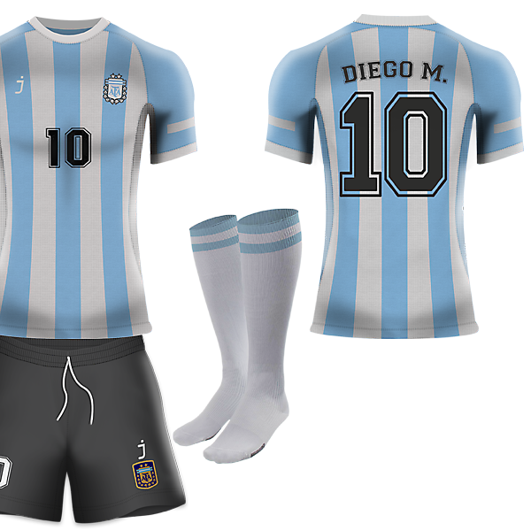 Argentina home kit - Fantasy J-sports
