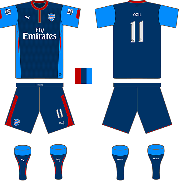 Arsenal 14/15 Puma Away Kit