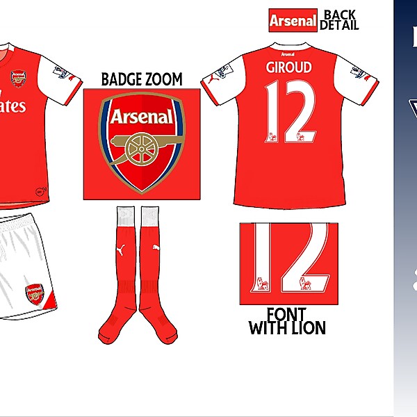 Arsenal Home Kit