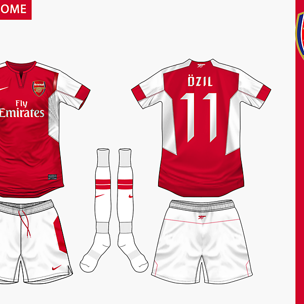 Arsenal Home Nike 2014