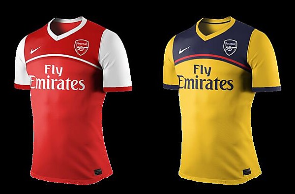 Arsenal home & away