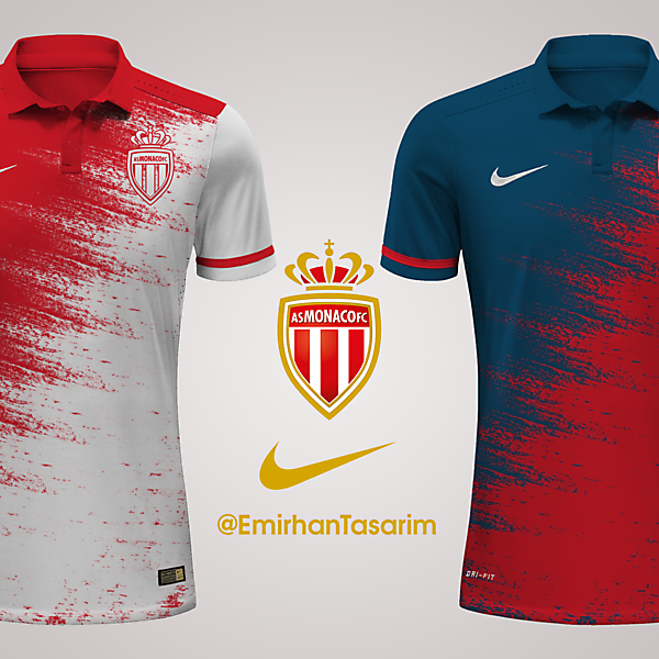 AS Monaco 15/16 Kit Design