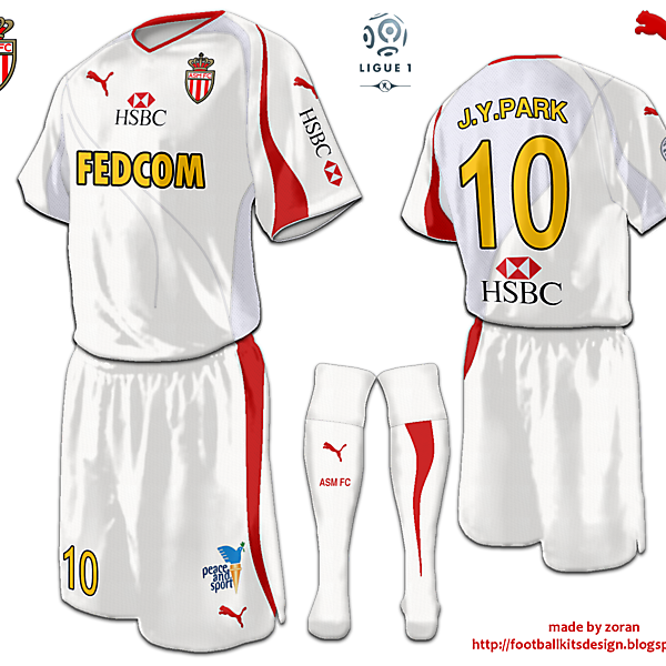 AS Monaco fantasy third